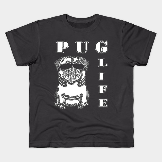 Pug Life Kids T-Shirt by TeesFashion